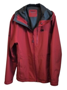 Outdoor Research Red XL Women's Aspire II  Waterproof Shell Jacket